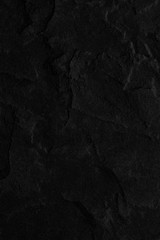 Dark grey black slate background or texture.