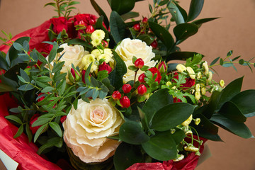 nice bouquet of flowers