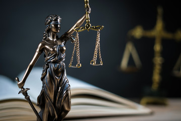 Legal law concept image, Scales of justice