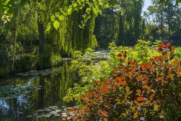 Les jardins de Claude Monet à Giverny en Normandie