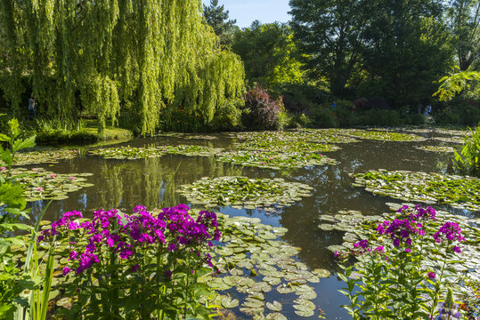 Les jardins de Claude Monet à Giverny en Normandie