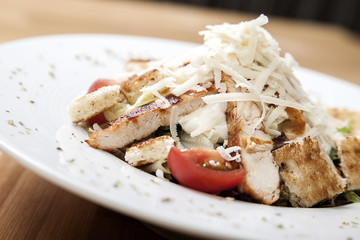 Food photos Chicken with cheese 