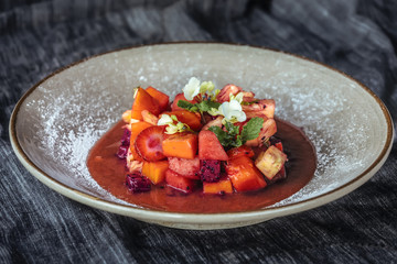 Delicious fruit salad