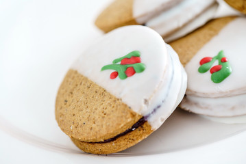 Christmas gingerbread cookies