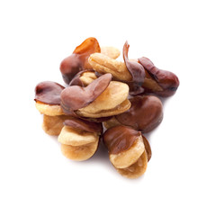 nuts isolated on white background
