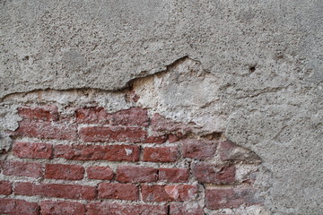 Brick wall stone background - texture for continuous rocks