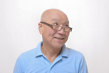 Obraz premium 笑顔の日本人シニア