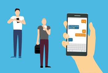 background social networks