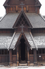 Gol stave church in Folks museum Oslo   © Maciej Sobczak