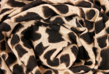 surface of drape printed fabric, texture