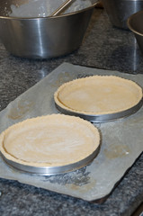 Fresh baked quiche