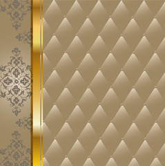 Premium vip background with golden elements