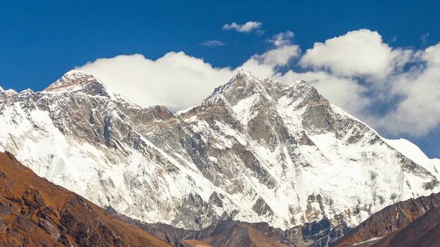 Mount. Everest, 8845m highest mountain.