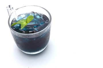 Butterfly Pea Juice.