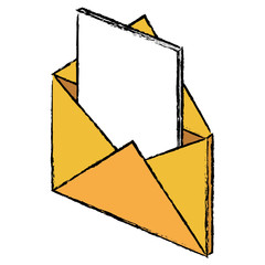 mail envelope isolated icon vector illustration design