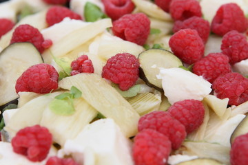 Himbeer-Fenchel-Salat