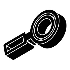 magnifying glass isolated icon vector illustration design
