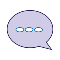 speech bubble isolated icon vector illustration design