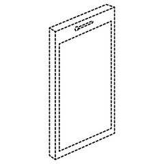 smartphone device isolated icon vector illustration design