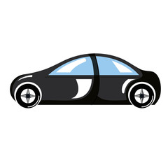 modern car isolated icon vector illustration design