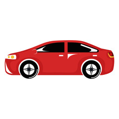 modern car isolated icon vector illustration design