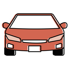 Obraz na płótnie Canvas modern car isolated icon vector illustration design