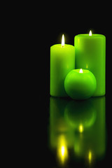 Candles background