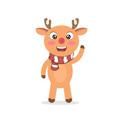 Christmas Reindeer illustration