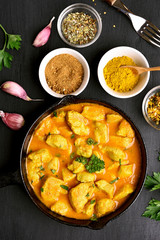 Delicious chicken curry
