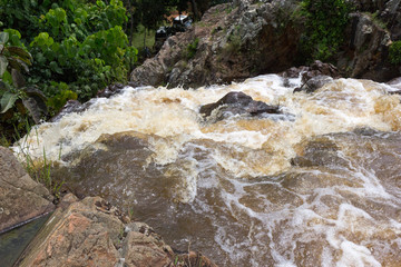 Cascades and waterfalls in Ssezibwa, Uganda. Shot on April 23 2017.