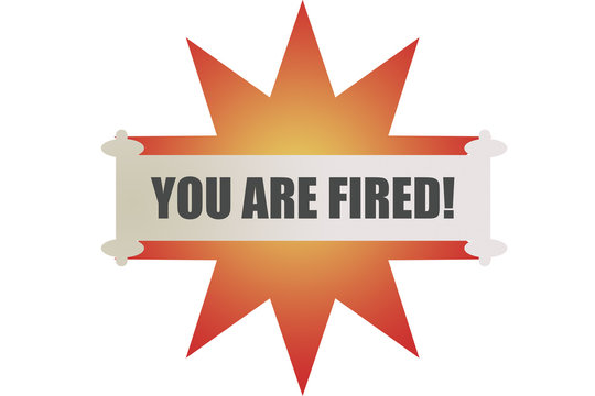 Ilustraci&oacute;n de est&aacute;s despedido