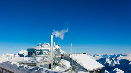 Obraz premium Ausichtsplattform Zugspitze