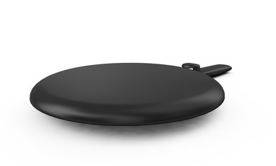 3d render of pan on white background