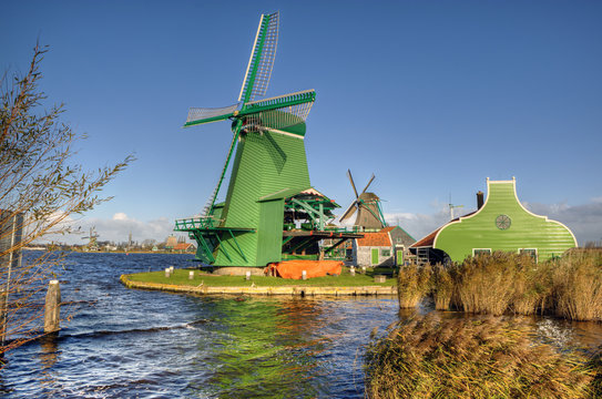Zaanse Schans Windmill - the Netherlands