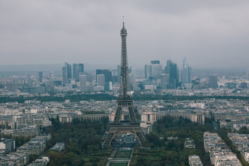 Fototapeta na wymiar Amazing view of Eiffel tower.