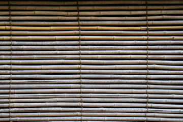 竹の簾