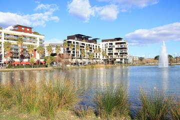 Port Marianne à Montpellier, France