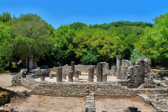 Butrint - site of former Greek colony, Saranda, Albania. UNESCO monument