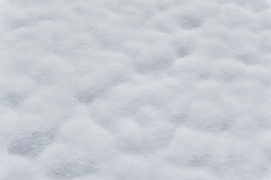 Hintergrund perfekte Schneeoberfl&auml;che mit Kuppen - Background perfect snow surface with round shapes