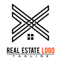 real estate vector logo