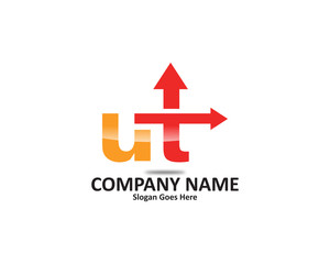 ut letter logo