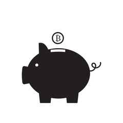 Cripto currency. Vector. Golden bitcoin sign icon flat network money symbol.