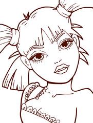 Portrait of a girl