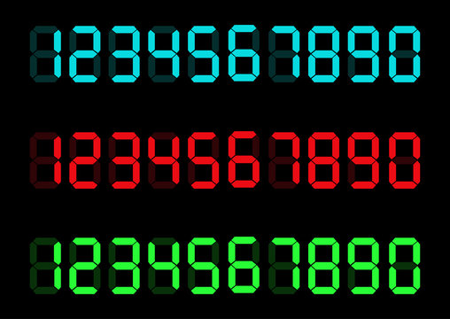 5,333 BEST Digital Clock Font IMAGES, STOCK PHOTOS & VECTORS | Adobe Stock