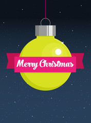 Christmas greeting card. Vector illustration