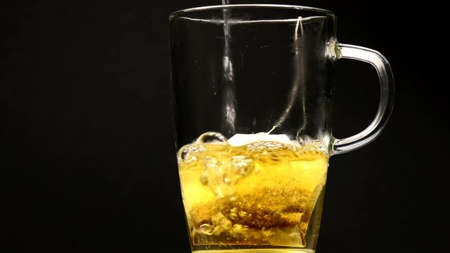 Rooibos, Teezubereitung mit Teebeutel
