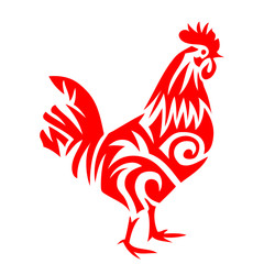 un coq tribal  © gerard