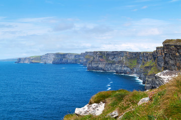 Fototapeta na wymiar Cliffs of Moher in Co. Clare, Ireland