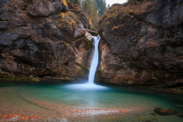 Buchenegger Wasserfälle, Wasserfall © fotofiction