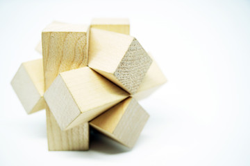 Wooden puzzle